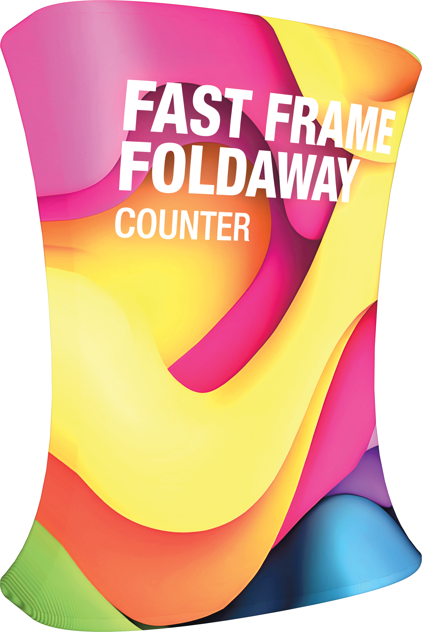 collapseable portable backlit counter